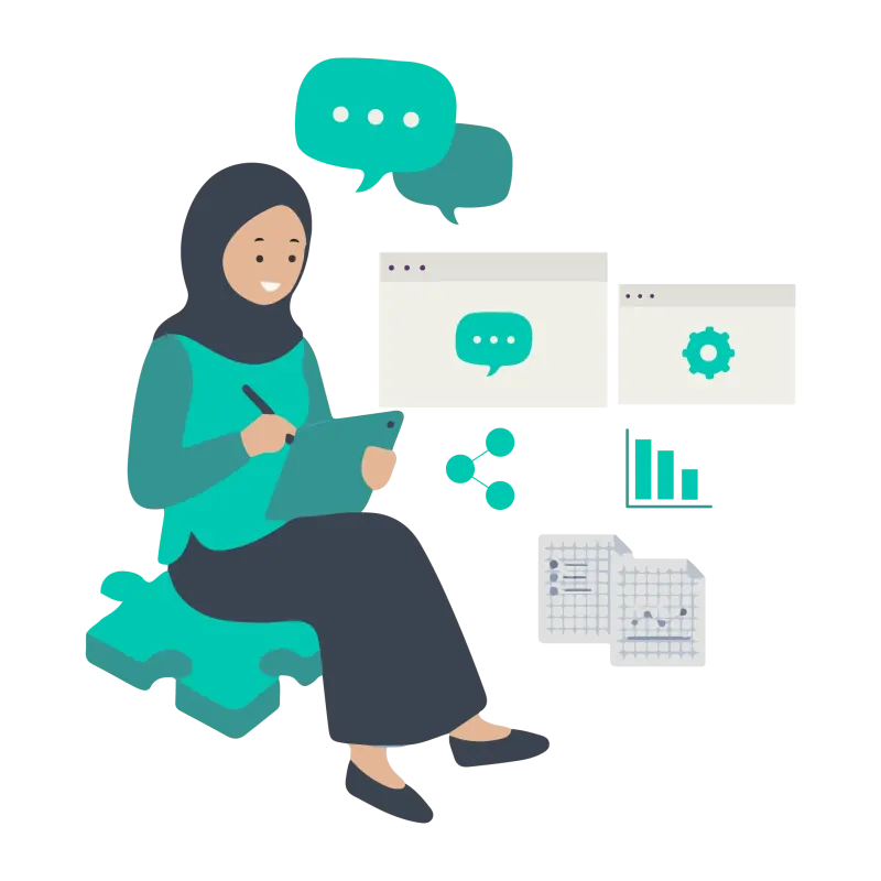 Ilustrasi Santri