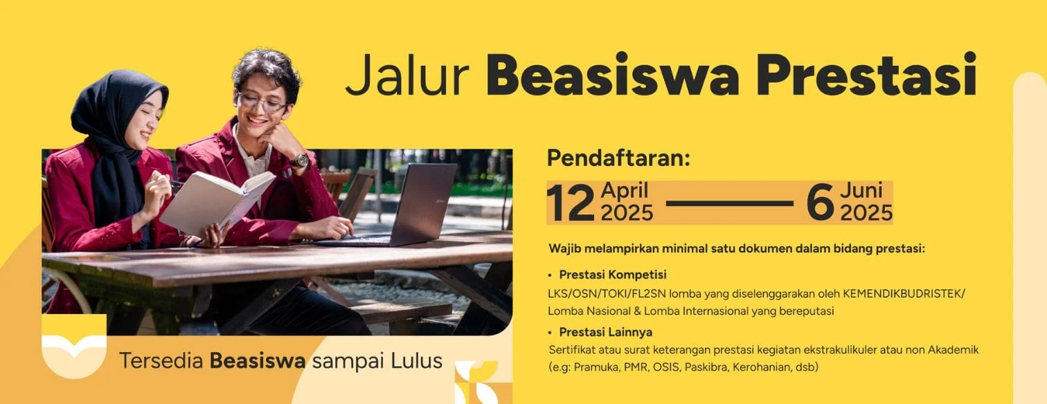 Jalur Beasiswa Prestasi Telkom University